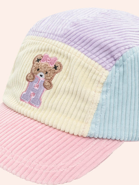 Blush Colour Block Cord Cap