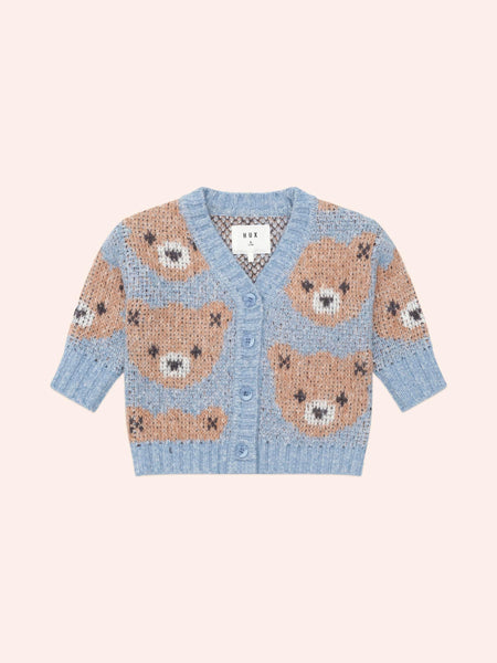 Dusk Blue Huxbear Knit Cardi