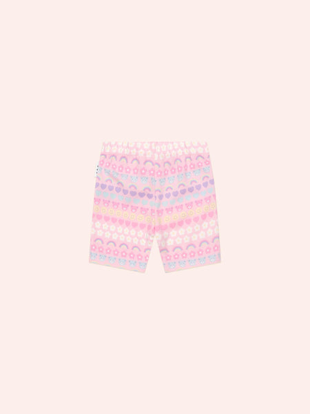 Emoji Rainbow Bike Short