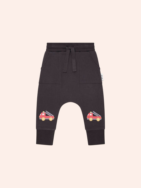 Fire Truck Drop Crotch Pant