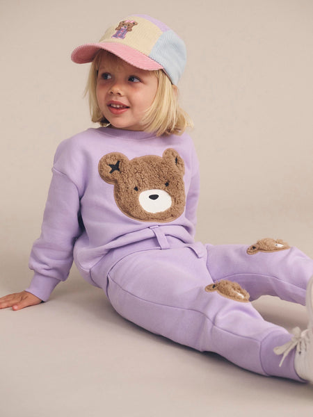 Orchid Furry Huxbear Track Pant