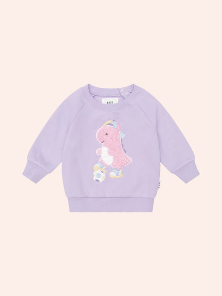Orchid Soccersaurus Sweatshirt