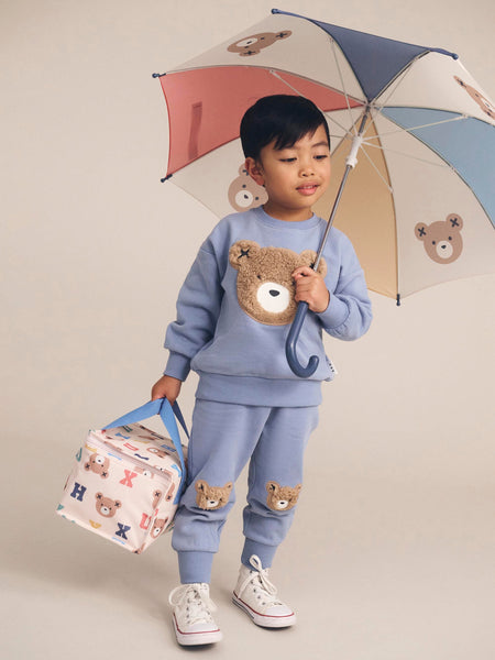 Stone Blue Furry Huxbear Sweatshirt