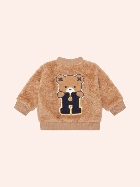 Varsity Hux Furry Jacket