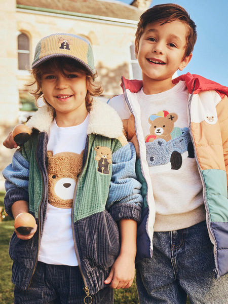 White Furry Huxbear T-Shirt
